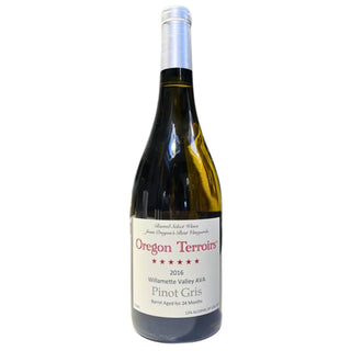 Pinot Gris Willamette Valley AVA Oregon Terroirs 2016
