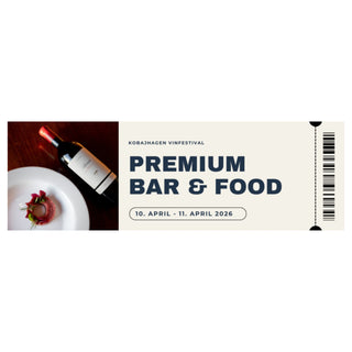 Premium bar / KOBAJHAGEN Forår 2026 (tilkøbsbillet)